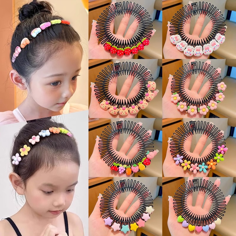 Hair Care Korean Products - Y2k Ster Hart Kleurrijke Haarkammen Kinderen