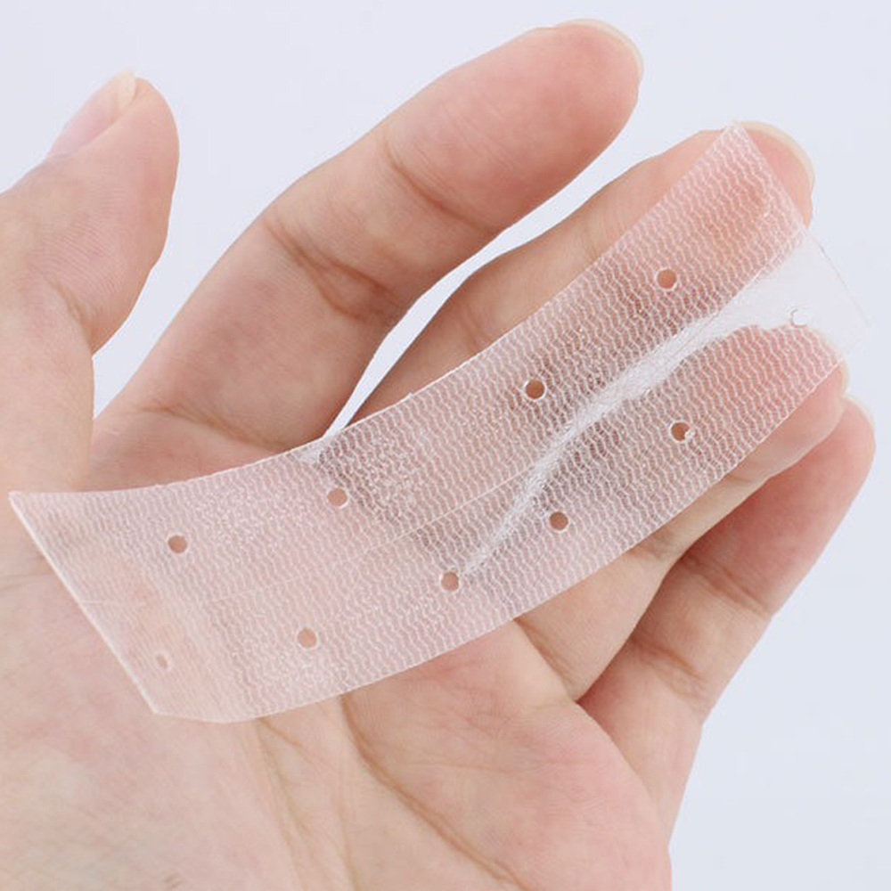 Hair Extension Tape In - 36/72 PCS Zwart Dubbelzijdig Tape 7.6