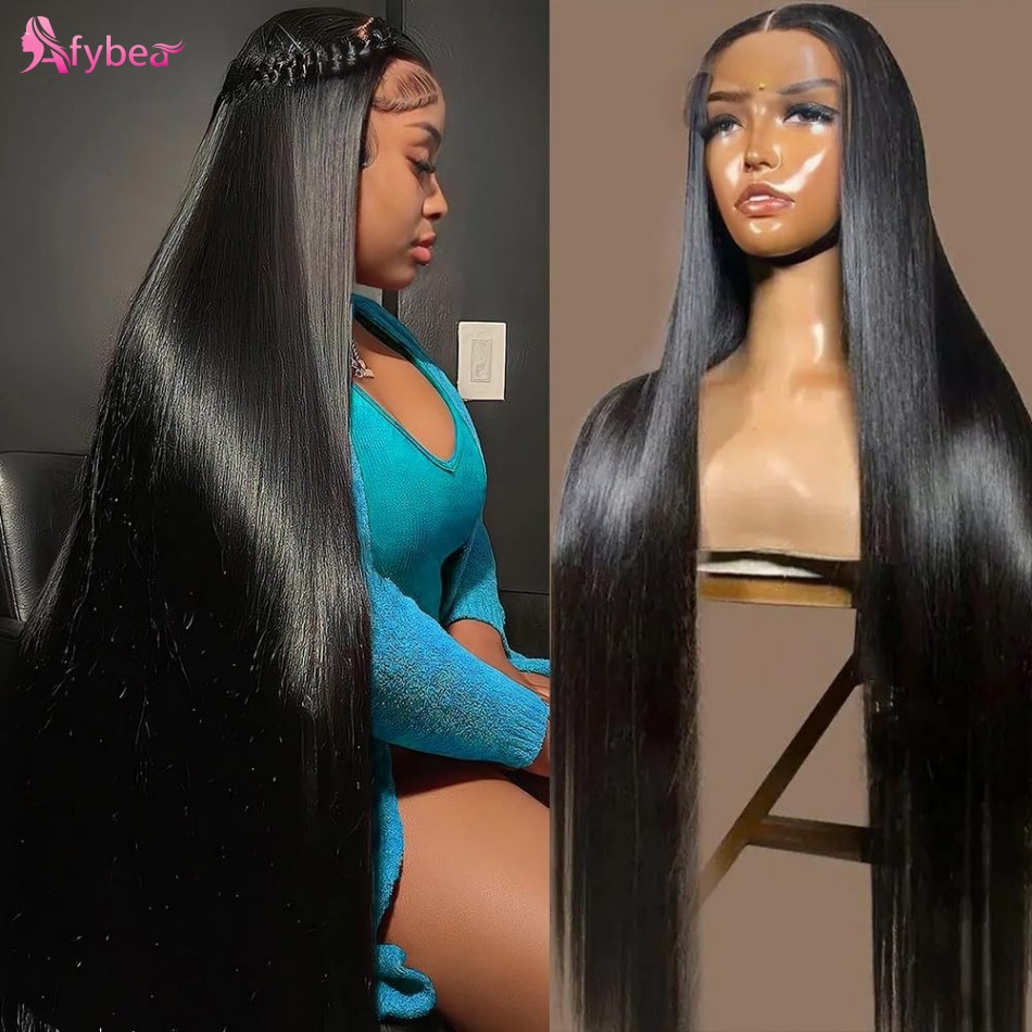 Lace Front Wig - 40 Inch Rechte Haarwerken van Echt