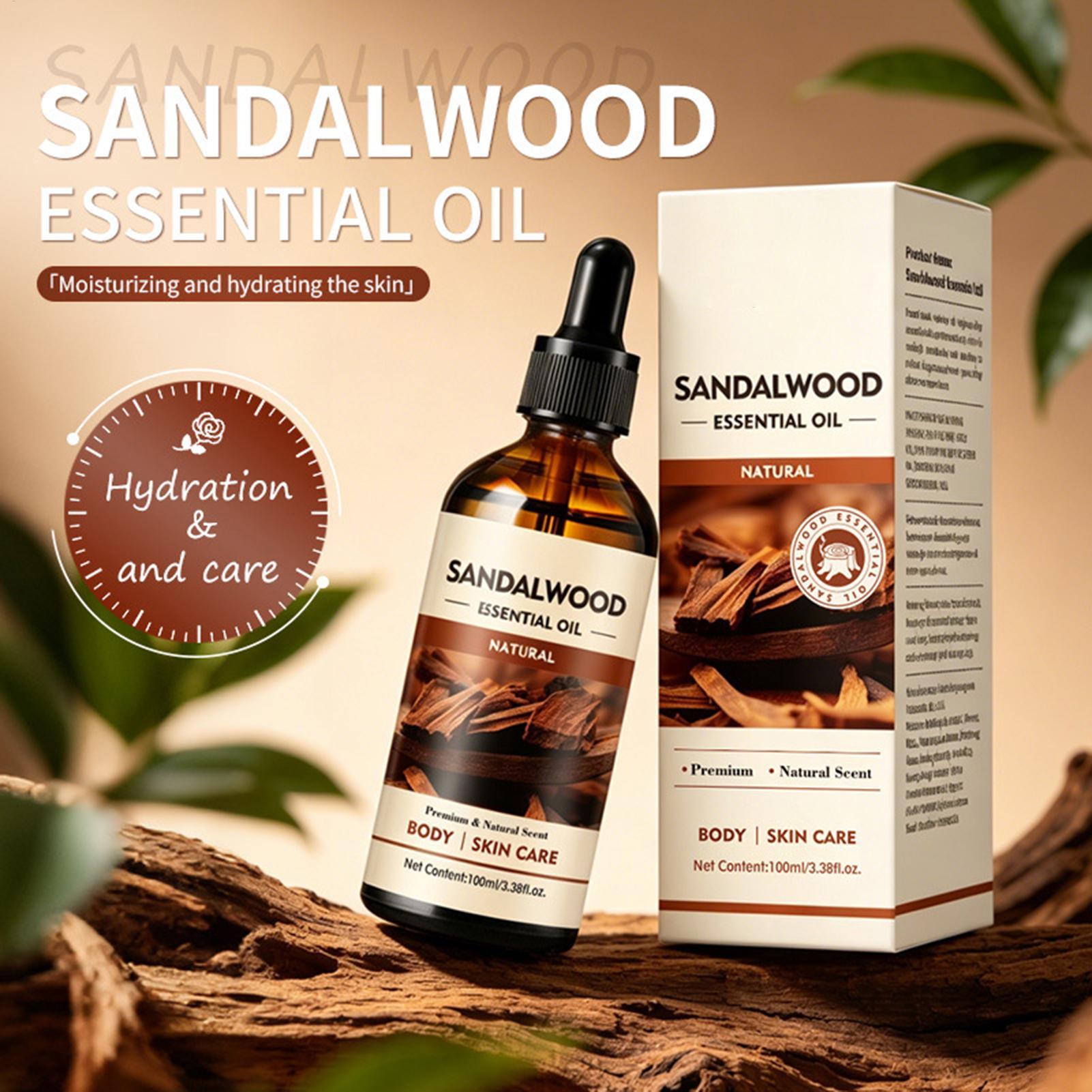 Hair Care Essential Oil - Sandelhout Geurolie 100ml Natuurlijke Aromatherapie Essentiële