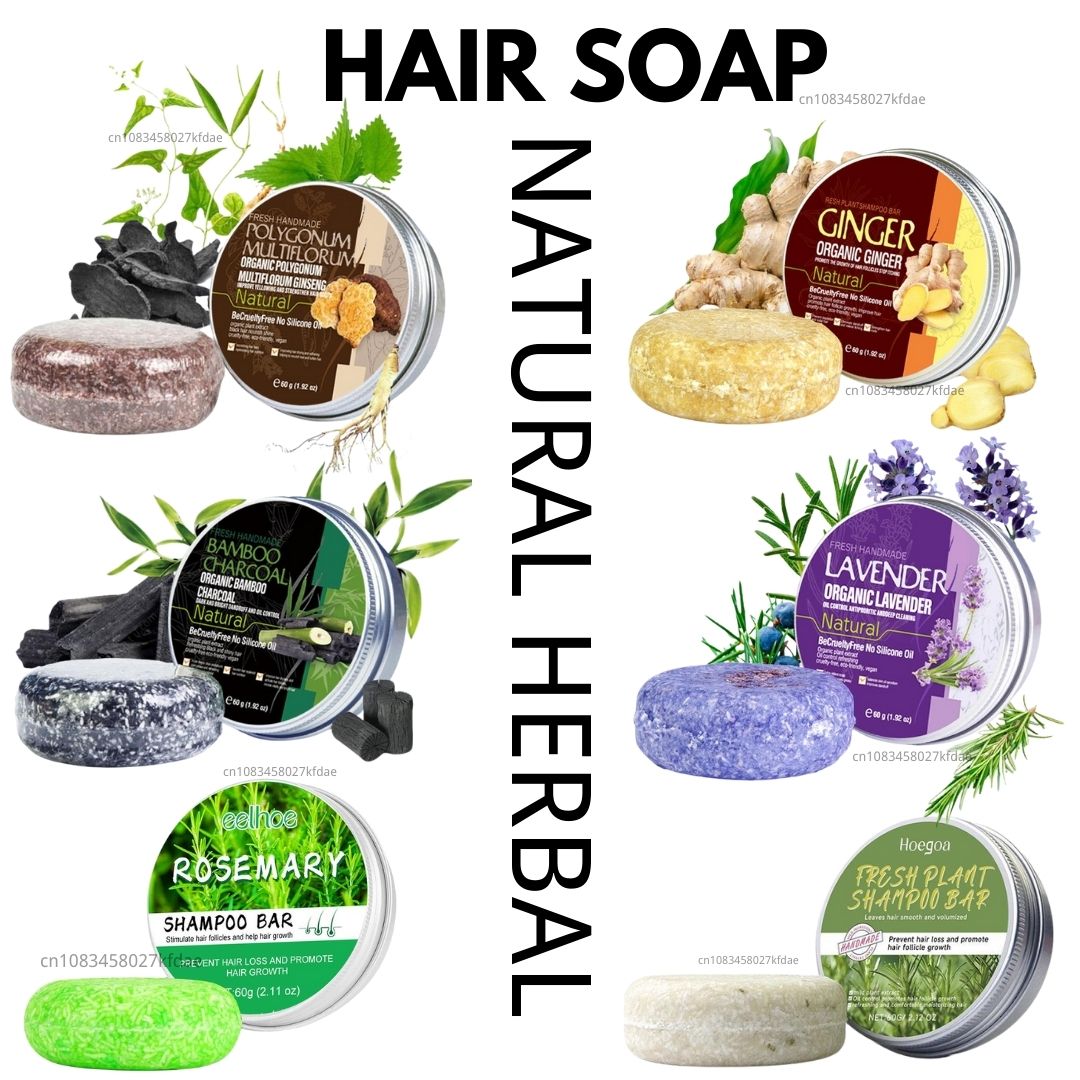 Hair Care Pantene - Rozemarijn Shampoo Zeep Gember/bamboe/lavendel/Polygonum Multiflorum Diepe