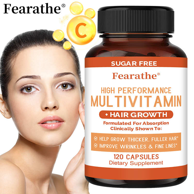 Hair Care Cbd - Multivitamine + haargroeicapsules, plus vitamine A,