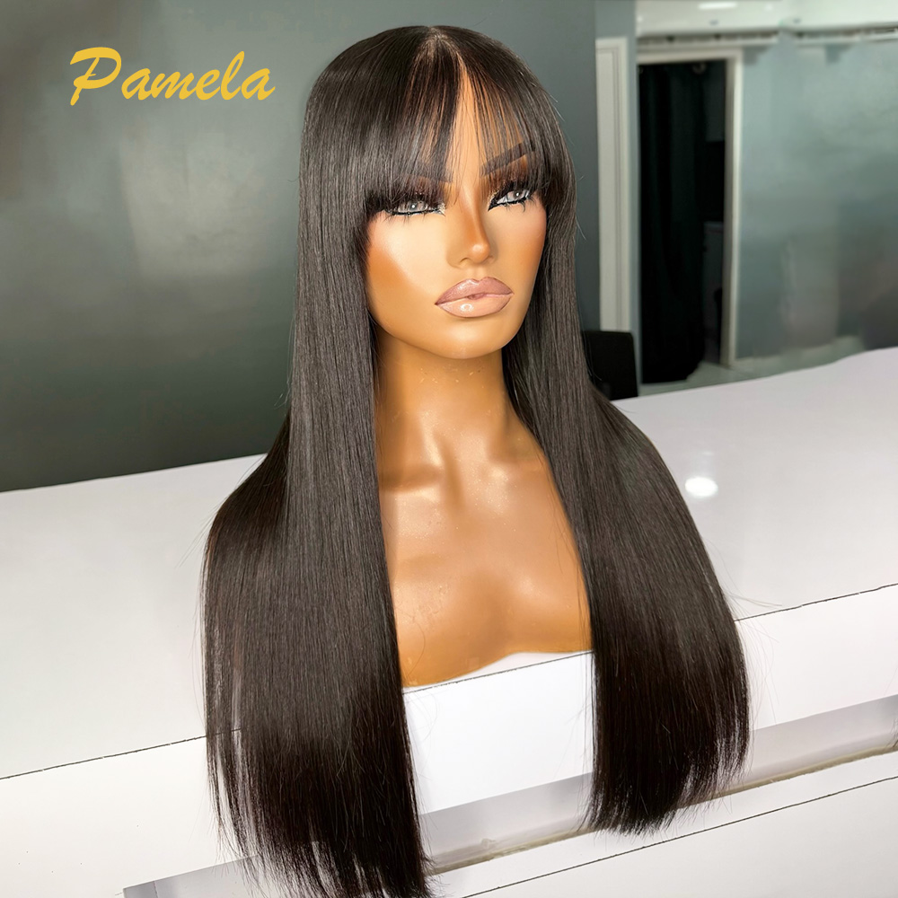 Lace Front Wig - Braziliaans voorgeknipt, bone straight mensenhaar met