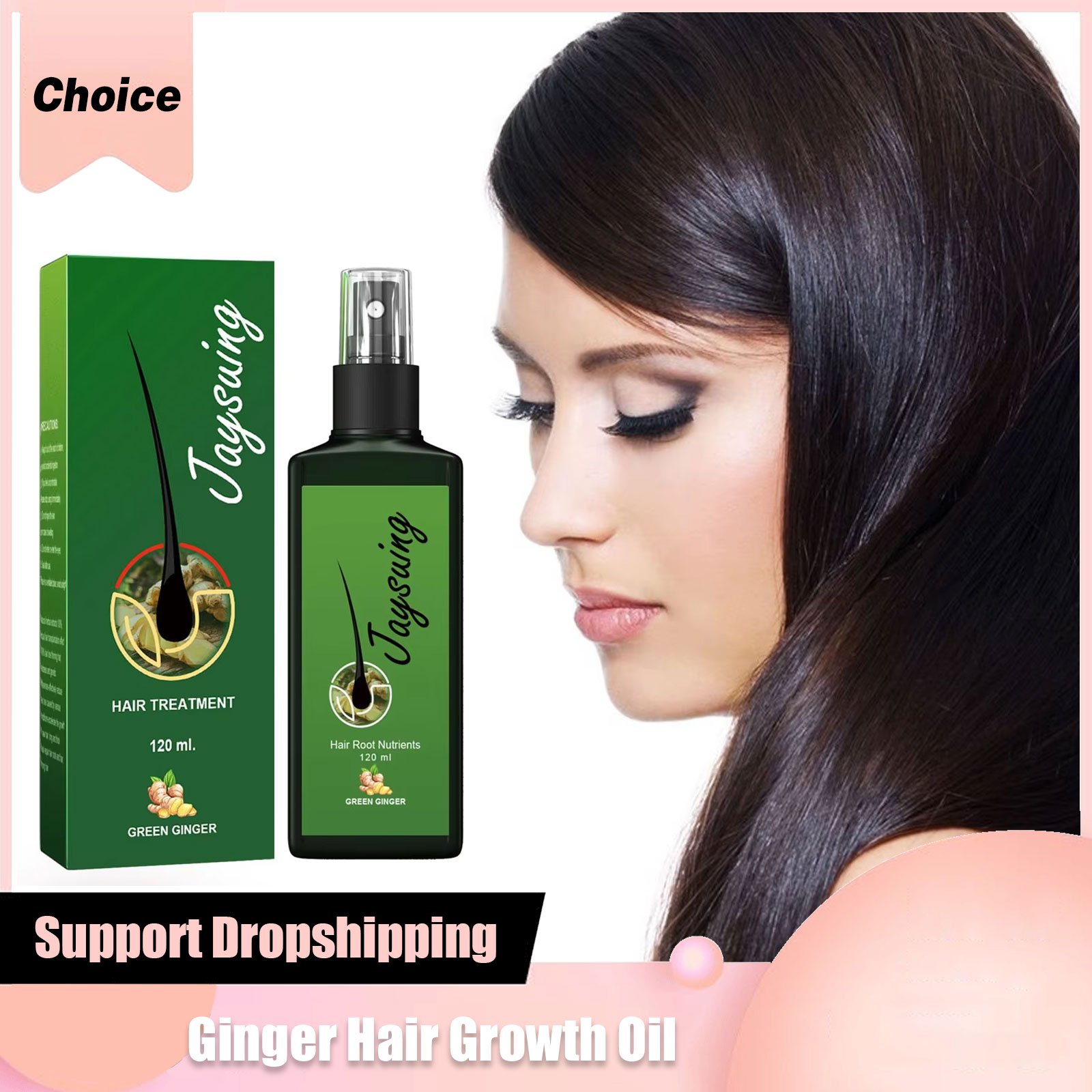 Snelle Gember Haargroei Spray  - Hair Care Essential Oil recensie en prijs
