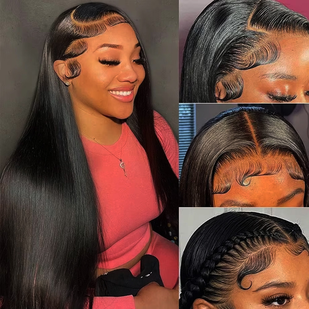 Natuurlijk zwart zijdezacht bo - Lace Front Wig recensie en prijs