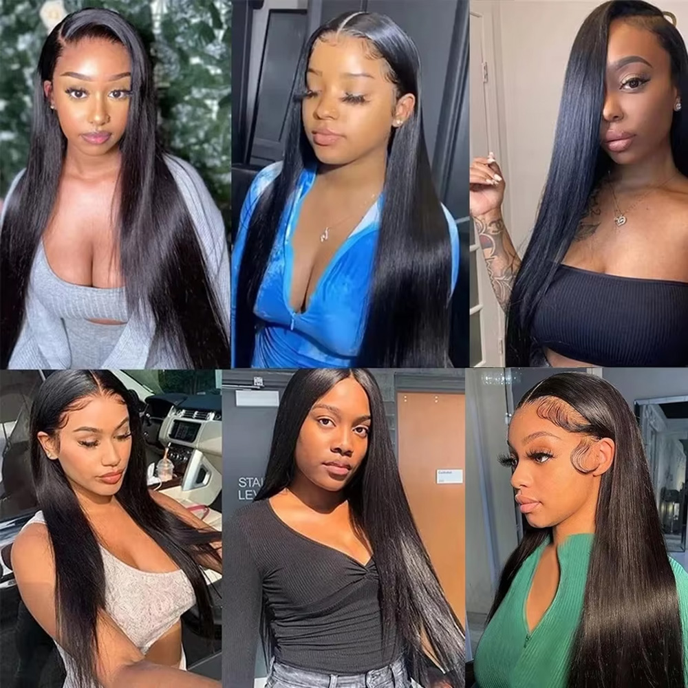 Natuurlijk zwart zijdezacht bo - Lace Front Wig recensie en prijs