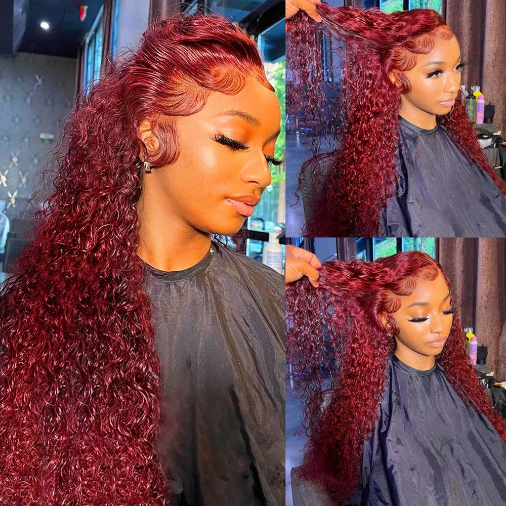 99J Bourgondiërode Deep Wave 2 - Lace Front Wig recensie en prijs
