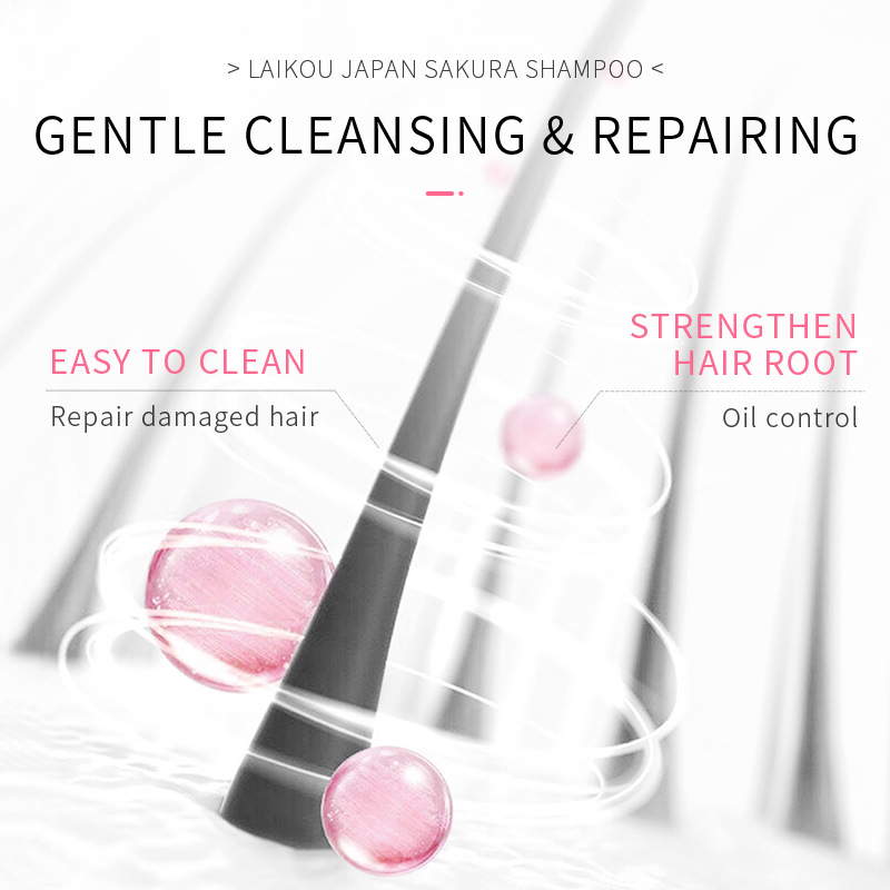 LAIKOU Japan Sakura Shampoo Re - Hair Care Korean Products recensie en prijs