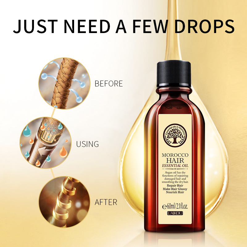60ML Haarverzorging Marokkaans - Hair Care Korean Products recensie en prijs