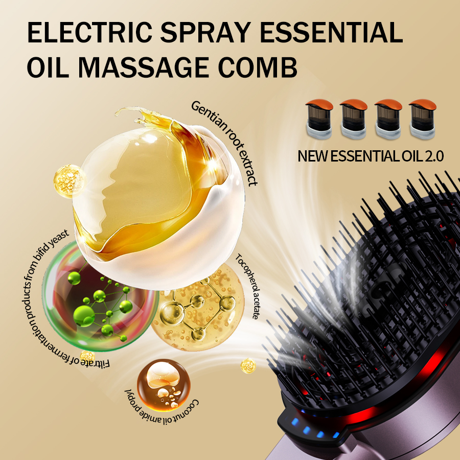4-in-1 Massagekam Essentiële H - Hair Care Essential Oil recensie en prijs