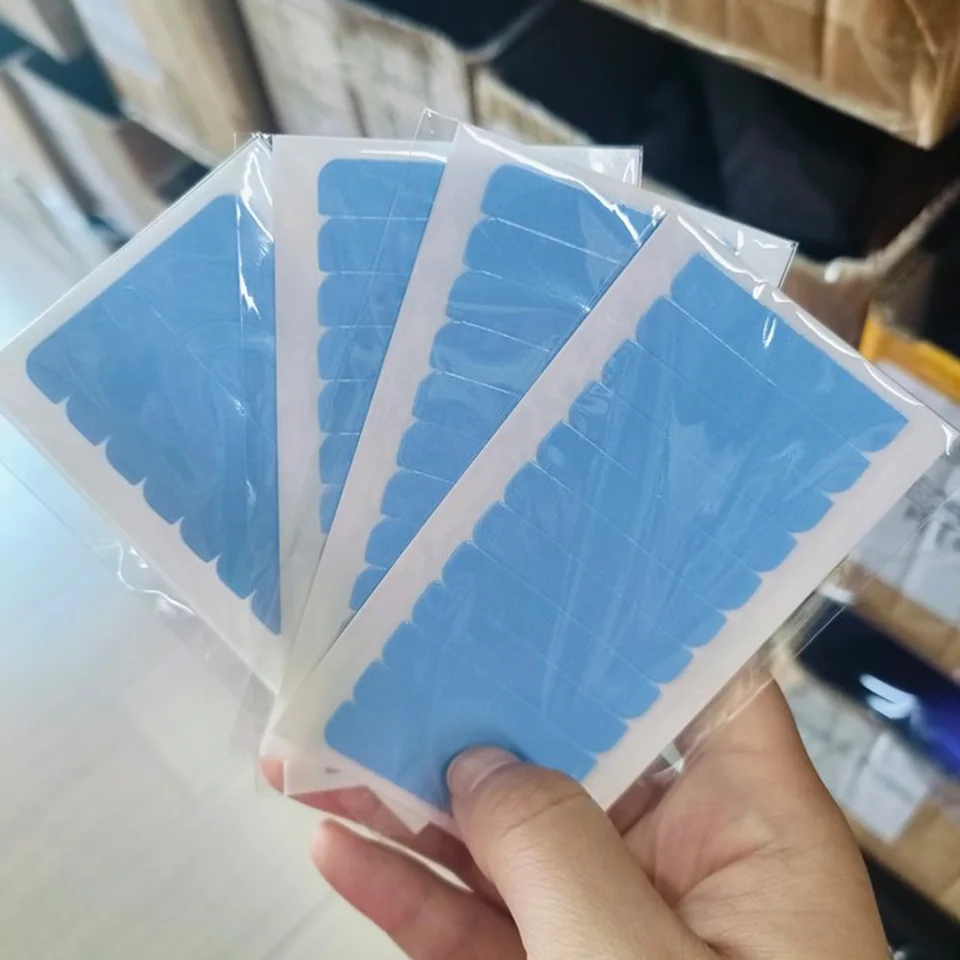 Set voor het plaatsen van prui - Hair Extension Tape In recensie en prijs