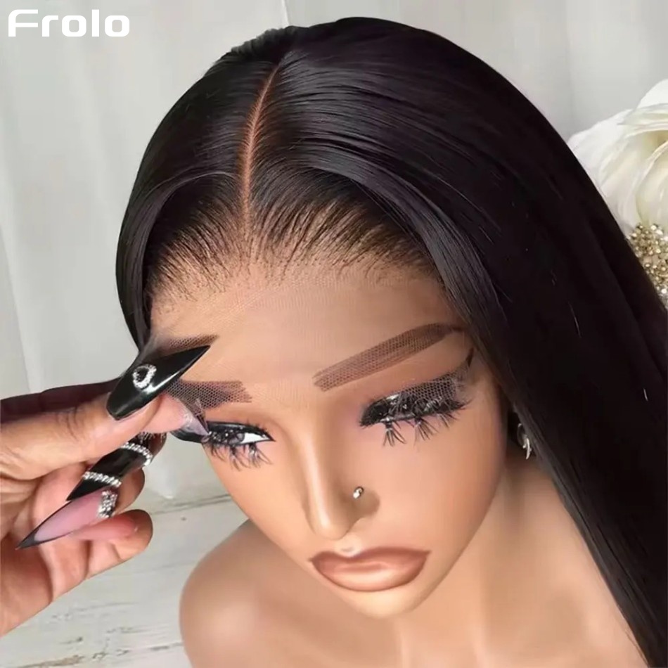 Glueless Bone Straight Human H - Lace Front Wig recensie en prijs